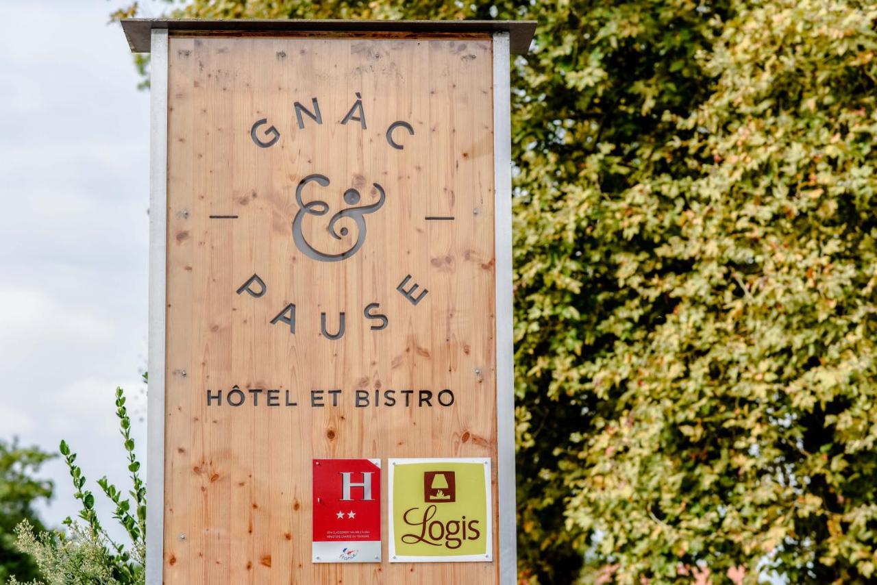 Logis Hotels Gnac E Pause Saint-Lon-Les-Mines Exterior foto